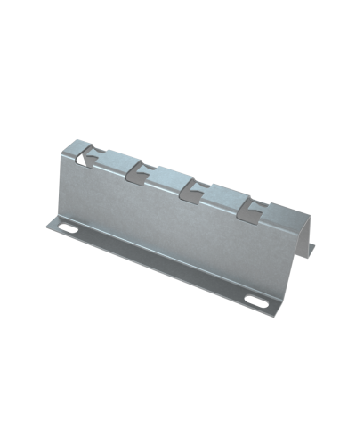 Универсальная скоба безвинтовая 400 мм INOX304 КМ-Профиль (USBV400 INOX304) в Уссурийске Держатели, клипсы, скобы Pintop.ru