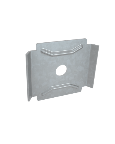 Фиксатор площадка INOX304 КМ-Профиль (FP INOX304) в Уссурийске Аксессуары для лотков Pintop.ru