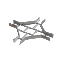 Х-разветвитель лестничный 100х300х1,2 мм HD85 N КМ-профиль (LXD100-300-1.2 HD85 N)