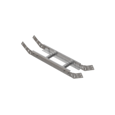 Вертикальный шарнирный угол 80х150х2,0 мм HD85 N КМ-профиль (LSHL80-150-2.0 HD85 N)