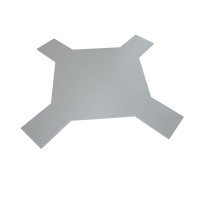 Крышка лестничного Х-разветвителя 800 мм КМ-профиль (KLXD800)