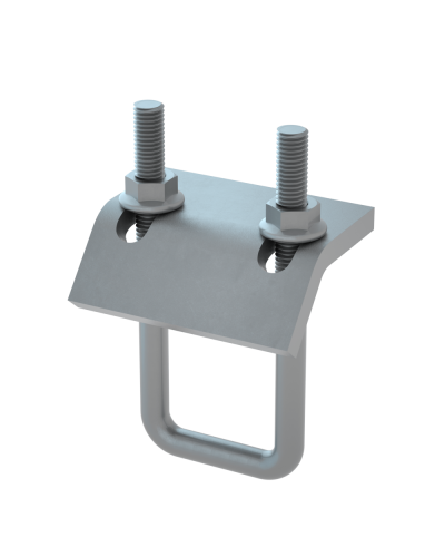 Зажим балочный усиленный 41 62-82 М10 КМ-Профиль (ZBU41 62-82 M10) в Уссурийске Крепеж Pintop.ru