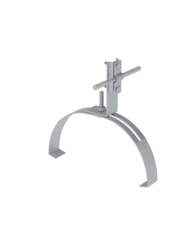 Держатель болтовой для фигурного конька для прутка Ø 5-10 мм TD КМ-Профиль (DFKB-D5-10 TD) в Уссурийске Монтажные материалы Pintop.ru