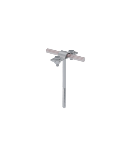 Держатель для прутка Ø 5-10 мм вкручиваемый L120 мм КМ-Профиль (DPV-L120-D5-10) в Уссурийске Монтажные материалы Pintop.ru
