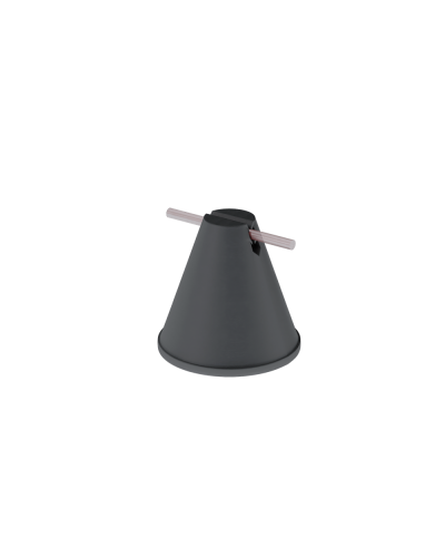 Держатель пластиковый для прутка Ø 8-10 мм H100 мм КМ-Профиль (DPP-H100-D8-10) в Уссурийске Монтажные материалы Pintop.ru