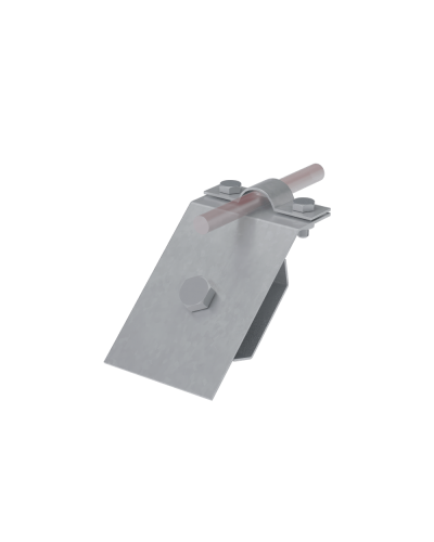 Держатель для водосточного желоба Ø 5-10 мм HD КМ-профиль (DVZH-D5-10 HD) в Уссурийске Монтажные материалы Pintop.ru