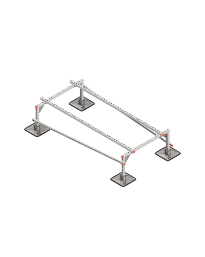 Опорная конструкция для установки оборудования TECHNORAPTOR STEELFOOT 1000х2000 тип 1 HD КМ-профиль (KM-TR-STF-SSEI-1000-2000-1 HD) в Уссурийске Системы видеонаблюдения Pintop.ru