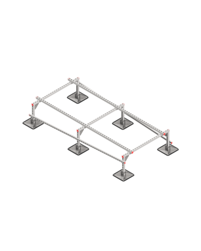 Опорная конструкция для установки оборудования TECHNORAPTOR STEELFOOT 1200х2500 HD КМ-профиль (KM-TR-STF-SSEI-1200-2500 HD) в Уссурийске Системы видеонаблюдения Pintop.ru