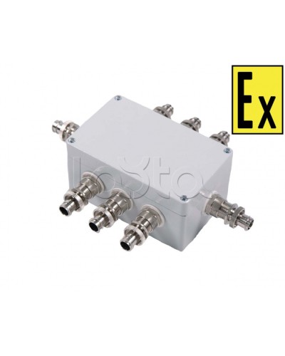 Коробка коммутационная взрывозащищенная Компания СМД КВМК Exe А 121208 в Уссурийске Комутационные взрывозащищенные коробки Pintop.ru