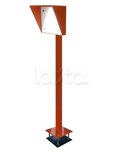 Стойка для считывателя Аякс 150х150 мм, черная, Базовая, прямая в Уссурийске Дополнительное оборудование для СКУД Pintop.ru