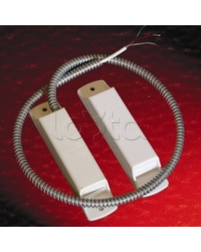 Извещатель охранный точечный магнитоконтактный взрывозащищенный Магнито-Контакт Аякс исп.10 (ИО 102-26/В) (металлорукав из нержавеющей стали) в Уссурийске Извещатели охранные (Ex) Pintop.ru