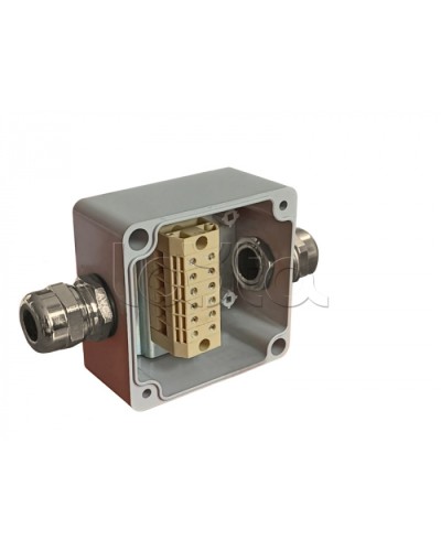 Коробка пылевлагонепроницаемая клеммная G366 А МВ К АЯКС IP66/IP65, 82x80x55 Магнито-контакт в Уссурийске Распределительные коробки Pintop.ru