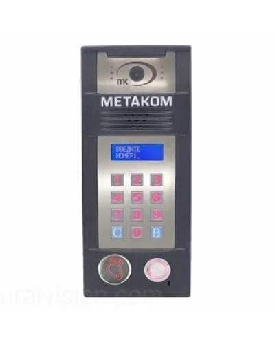 Многоабонентый антивандальный блок вызова со встроенной гибридной видеокамерой Метаком MК2018-TMRFGVH в Уссурийске Блоки вызова многоабонентные Pintop.ru