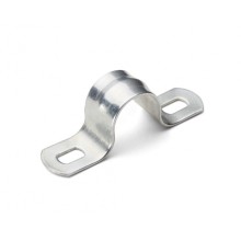 Скоба металлическая двухлапковая 31-32 мм под саморез (50 шт/уп) ПожТехКабель PTK-Accessories (851-008)