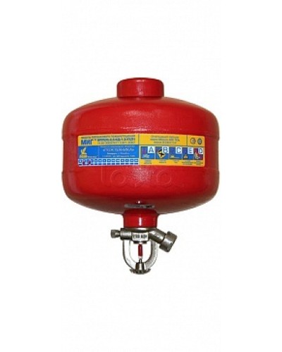 Модуль порошкового пажаротушения ПОЖТЕХНИКА МПП-2,5/68 МИГ (температура срабатывания +68°С) (красный) в Уссурийске Модули порошковые Pintop.ru