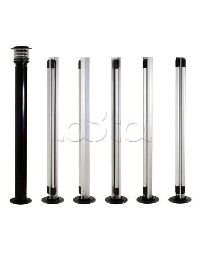 Барьер активный инфракрасный Полисервис Акация-8 в Уссурийске Извещатели охраны периметра Pintop.ru