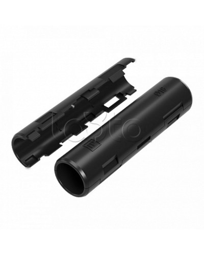 Муфта разборная d16 мм атмосферостойкая черная (100шт/1200шт уп/кор) Промрукав (PR13.0413) в Уссурийске Повороты, муфты, тройники Pintop.ru