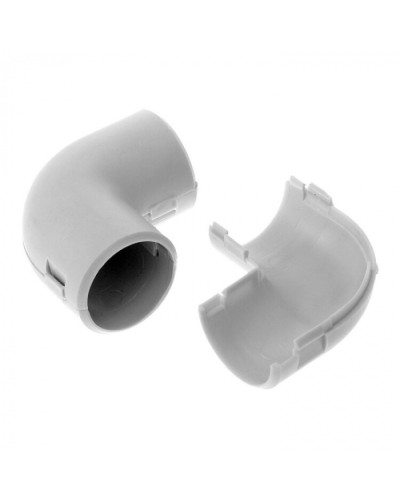 Соединитель угловой разборный д20 (50 шт/уп) Промрукав PR.07520 в Уссурийске Повороты, муфты, тройники Pintop.ru