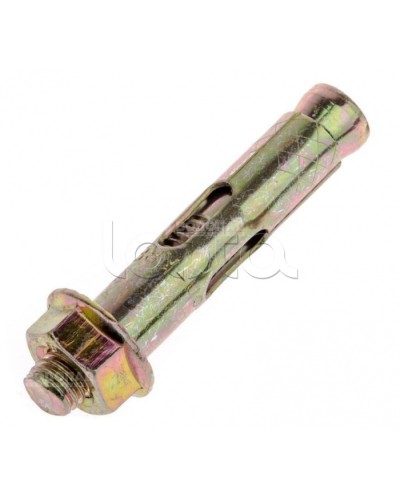 Анкерный болт с гайкой оцинкованный М6/8х65 (100 шт/уп) Промрукав (PR08.2348) в Уссурийске Крепеж Pintop.ru