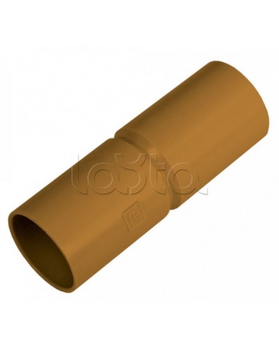 Патрубок-муфта с ограничителем бук д32 (5шт/200шт уп/кор) Промрукав (PR13.0232) в Уссурийске Повороты, муфты, тройники Pintop.ru