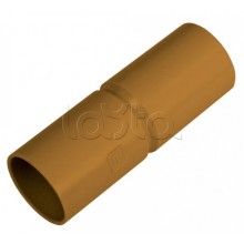 Патрубок-муфта с ограничителем бук д25 (40шт/480шт уп/кор) Промрукав (PR13.0267)