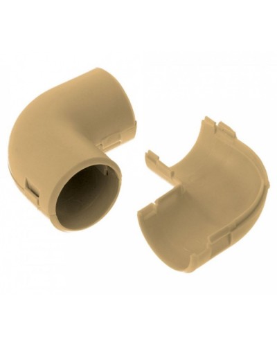 Соединитель угловой разборный сосна д25 (30шт/480шт уп/кор) Промрукав (PR13.0281) в Уссурийске Повороты, муфты, тройники Pintop.ru