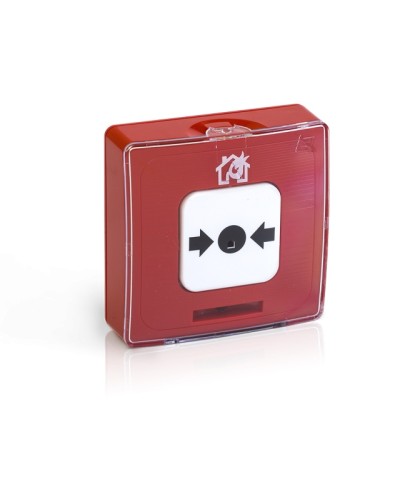 Извещатель пожарный ручной адресный с встроенным изолятором короткого замыкания Рубеж ИПР 513-11ИКЗ-А-R3 в Уссурийске Пожарные извещатели Pintop.ru