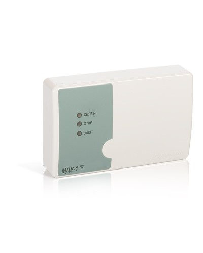 Модуль управления клапаном дымоудаления или огнезадерживающим клапаном Рубеж МДУ-1-R3 в Уссурийске Адресная система пожарной сигнализации РУБЕЖ Pintop.ru