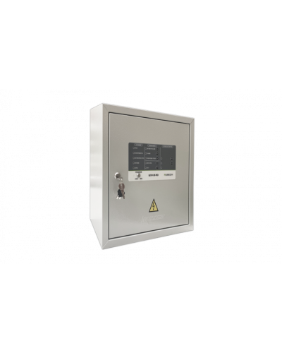 Шкаф управления адресный Рубеж ШУЗ-3-00-R3 IP54 в Уссурийске Адресная система пожарной сигнализации РУБЕЖ Pintop.ru