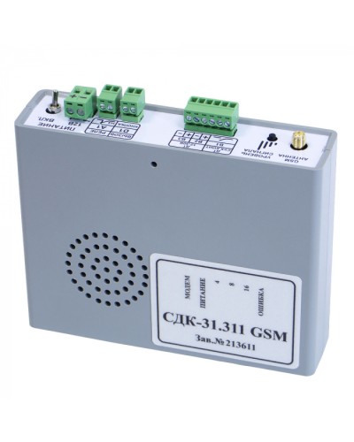 Блок контроля GSM Кристалл СДК-31.311GSM в Уссурийске Приемно-контрольные приборы Pintop.ru