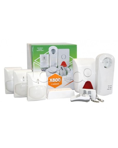 Комплект охранной GSM сигнализации Сибирский Арсенал Комплект GSM-сигнализации X-800 в Уссурийске GSM мониторинг Сибирский арсенал Pintop.ru