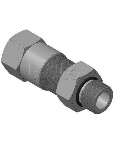 Кабельный ввод с резьбой G1/2 для открытой прокладки кабеля с проходным диаметром d=6-10 мм Спектрон КВН-10-М-G1/2 в Уссурийске Аксессуары для кабель-канала Pintop.ru