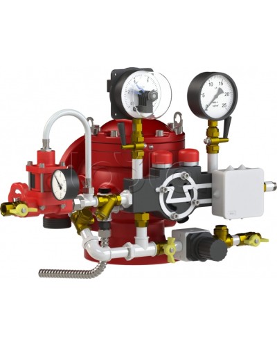Узел управления спринклерный воздушный Спецавтоматика УУ-С100/1,6В3-ВФ.О4 в Уссурийске Устройства пуска водяного пожаротушения Pintop.ru