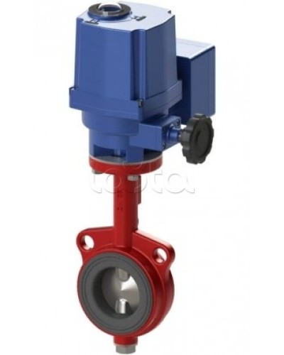 Затвор дисковый с электроприводом Спецавтоматика Затвор дисковый с электроприводом Зт 100/1,6(Э220М)-Ф.УЗ.1-АН-100 в Уссурийске Устройства пуска водяного пожаротушения Pintop.ru