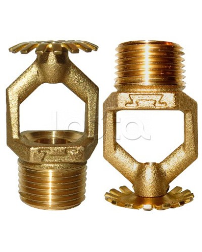 Ороситель дренчерный водяной специальный универсальный Спецавтоматика ДBS0-РУд0,35-R1/2/В3-ДВУ-10М (белый), с резьб. герм. в Уссурийске Оросители Pintop.ru