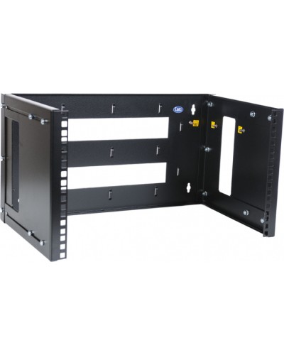 Кронштейн телекоммуникационный настенный 3U ЦМО КНО-М-3U-9005 в Уссурийске Кронштейны для сетевого оборудования Pintop.ru