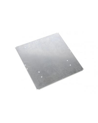 Панель монтажная оцинкованная высотой 12U ЦМО ПМ-19-12 в Уссурийске Аксессуары для стоек и шкафов Pintop.ru