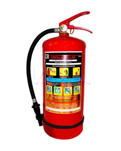 Огнетушитель воздушно-пенный Ярпожинвест ОВП-10(з) в Уссурийске Огнетушители Pintop.ru