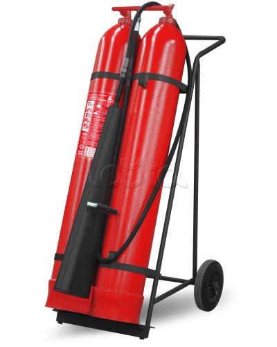 Огнетушитель ПОЖТЕХНИКА ОУ-50 Морской ИНЕЙ (144В, до 10 000V) 2х40л. (баллона по ГОСТ 949, раструб=1м) в Уссурийске Огнетушители Pintop.ru