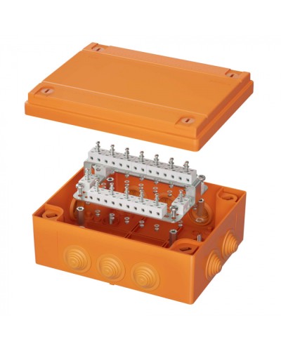 Коробка пластиковая FS с кабельными вводами иклеммниками DKC (FSB414004) в Уссурийске Распределительные коробки Pintop.ru