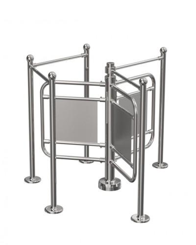 Турникет полуростовой Ростов-Дон Р2М1/3 ХРОМ в Уссурийске Турникеты Pintop.ru