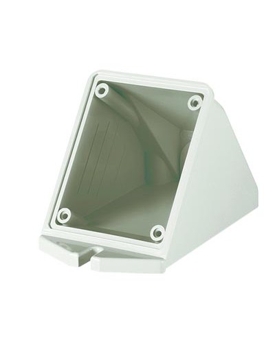 Коробка для настенного монтажа с наклоном розеток с фланцем 84*106 мм DKC DIS5700132 в Уссурийске Распределительные коробки Pintop.ru