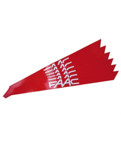 Набор светоотражающих наклеек Faac 490117 в Уссурийске Запчасти для шлагбаумов и автоматики Pintop.ru