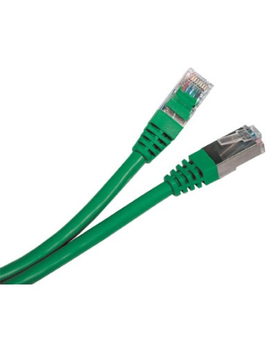Патч-корд RJ45-RJ45, 4 пары, STP, кат.5е, LSZH (10м) Hyperline PC-LPM-STP-RJ45-RJ45-C5e-10M-LSZH-GN в Уссурийске Патчкорды (медные) Pintop.ru