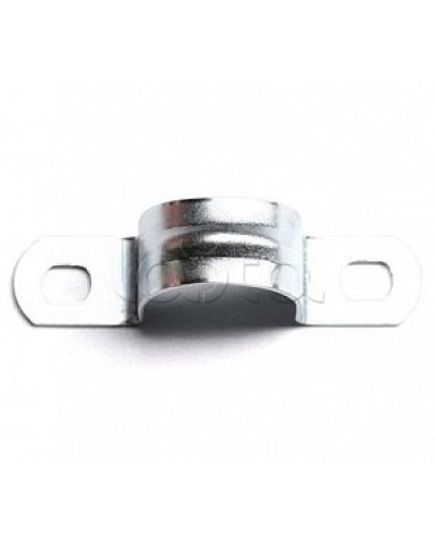 Держатель оцинкованный двусторонний д.63мм 53362ДКС в Уссурийске Держатели, клипсы, скобы Pintop.ru