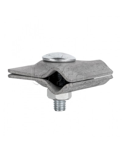 Зажим прута универсальный (пластина 45х45мм) HZ EKF PROxima (lp-g3103) в Уссурийске Держатели, клипсы, скобы Pintop.ru