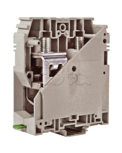 Зажим кабель/кабель серый 240 кв.мм/ крепление на плату DKC ZGF300GR в Уссурийске Держатели, клипсы, скобы Pintop.ru