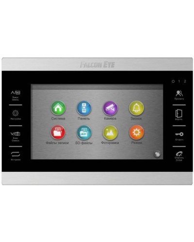 Видеодомофон Falcon Eye FE-70 ATLAS HD (Black) XL в Уссурийске Абонентские видеоустройства Pintop.ru