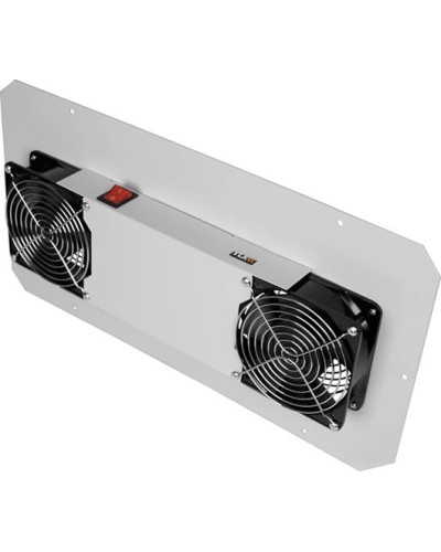 Панель вентиляционная с 2 вентиляторами TLK TLK-FAN2-GY в Уссурийске Вентиляторные модули Pintop.ru