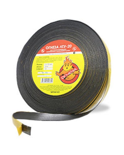 Лента термоуплотнительная ОгнезаОГНЕЗА-ЛТУ 1,5*20 мм., рулон 35 пог.м. в Уссурийске Дополнительное оборудование пожаротушения Pintop.ru